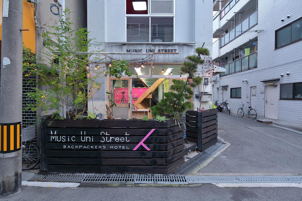 Music Uni Street Backpacker'S Hostel Toyonaka Exterior photo